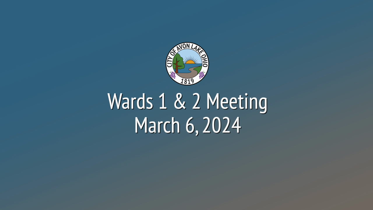 Thumbnail of video 2024 Wards 1 & 2 Residents Meeting