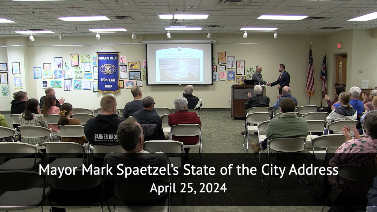 Thumbnail of video Mayor Mark Spaetzels State of the City Address