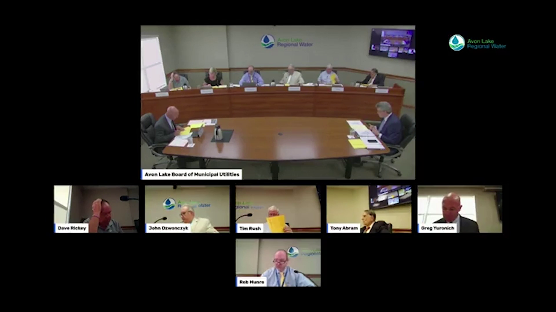 Thumbnail of video Avon Lake Board of Municipal Utilities Meeting: 05/21/24