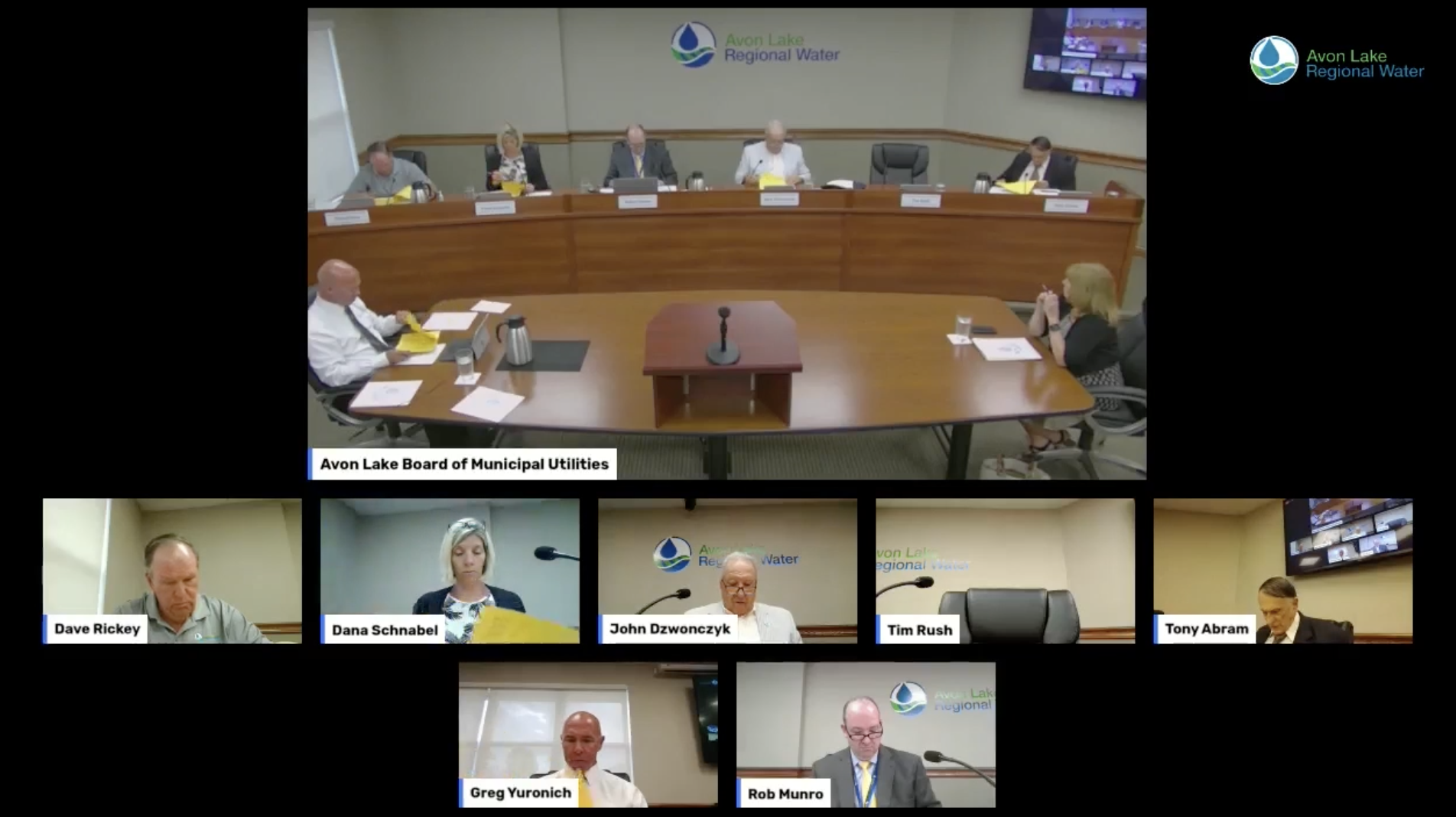 Thumbnail of video Avon Lake Board of Municipal Utilities Meeting: 06/18/24