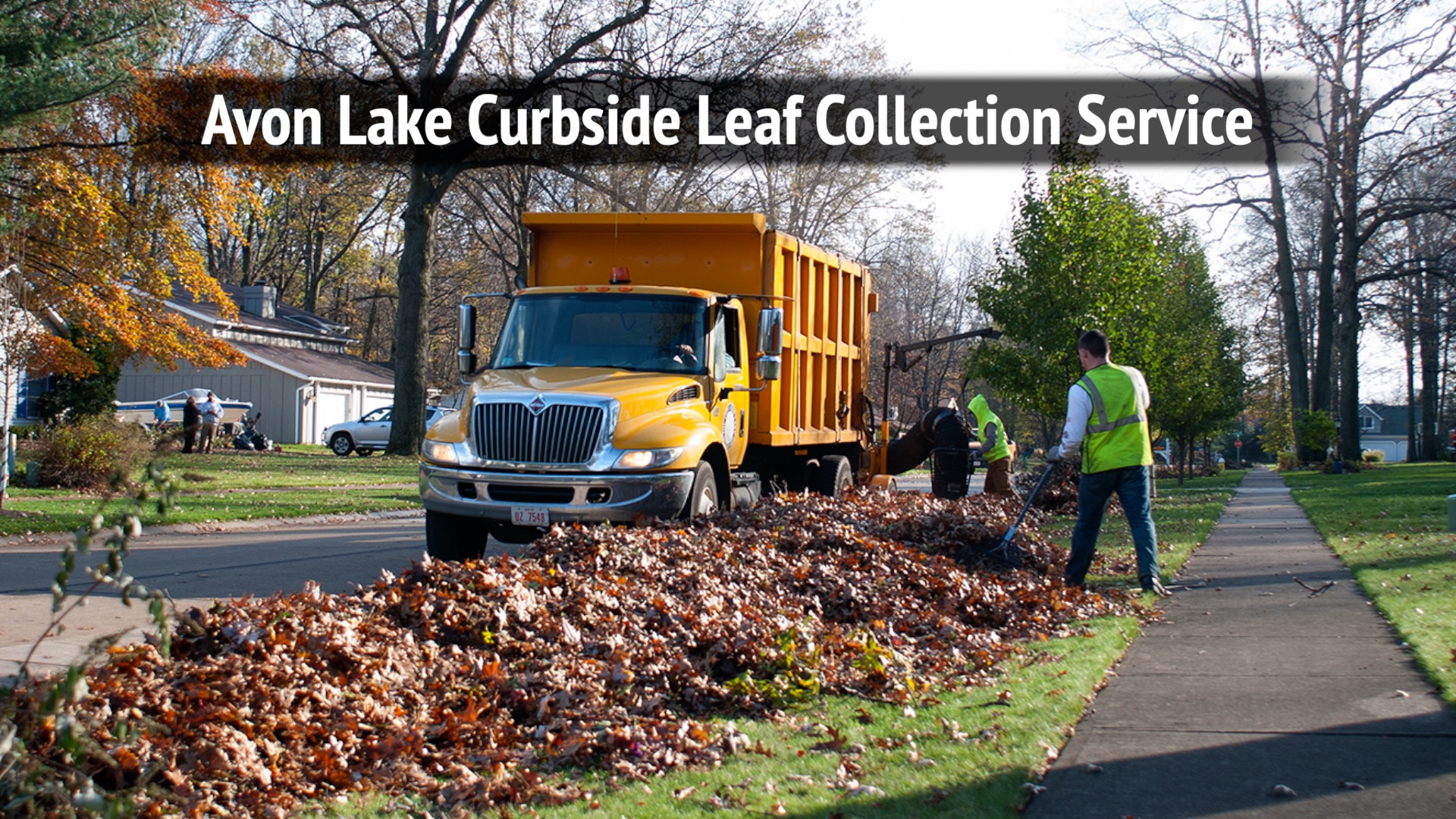 Thumbnail of video Avon Lake Curbside Leaf Collection Service PSA